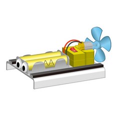 향앤미과학 STEAM 사이언스 자기 부상차 에너지 실험 세트, 1세트