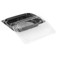 Palms Container 一次性午餐盒 DS-201 黑色, 100入, 1個