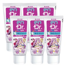 EnDoctor 星光樂園孩童牙膏, 90g, 6入