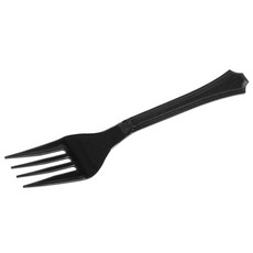 팜스용기 포크 블랙, 500개입, 1개