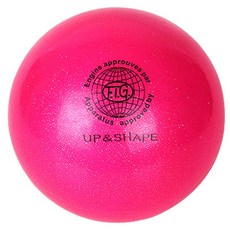 업앤쉐이프 리듬체조볼, 핑크펄, 1개