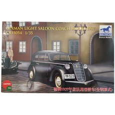 BRONCO 1:35 德國 light Saloon Coach 1937年式塑膠模型, 1個