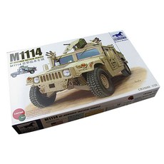 BRONCO 1:35 M1114附加裝甲型戰術車輛塑膠模型, 1個