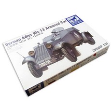 BRONCO 1:35德軍二戰Adler Kfz.13裝甲車塑膠模型, 1個