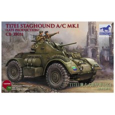 BRONCO 1:35 T11S1/S1 Mk. I Staghound後期生產型塑膠模型, 1個