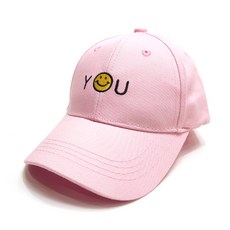 woojooi 女童微笑棒球帽