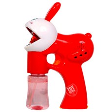 에스케이토이즈 방울이 바니 자동 버블건, 레드, 1개