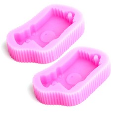 凱奇手工環形棒1孔矽膠模具2入, 隨機出貨