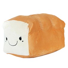 Sunheeshop 長條吐司造型靠墊, 奶油黃