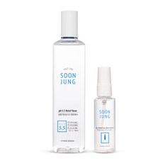 에뛰드하우스 순정 약산성 5.5 진정 토너 350ml + 미스트공용기 50ml 대용량 기획 세트, 1개