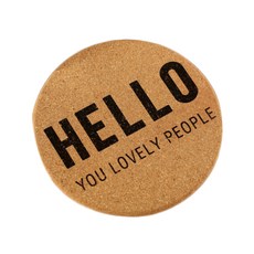 리빙팝 심플 코르크 냄비받침, A, 1개