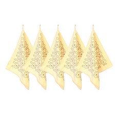 에이치그라운드 뽀솜이레빗 주방수건, 옐로우, 5개입