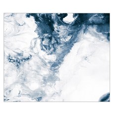 잇디자인 네이비마블링 주방시트지, 1개