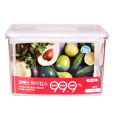 KOMAX 手提式透明密封保鮮盒 32號 5.3L, 1件, 1個