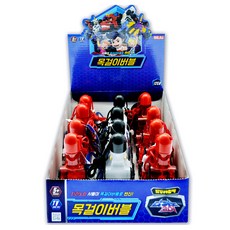 Dino Core 項鍊泡泡肥皂泡 Tirano 8p+Shabel 4p 套組, 紅白