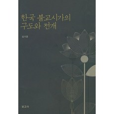 BOGOSA 韓國佛教詩歌的結構與發展, 金基宗 著