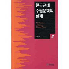 韓國近代隨筆文學的實際 2, 金相善 著, 青思想