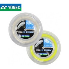 요넥스 BG66 ULTIMAX 배드민턴 거트, YELLOW, 1개