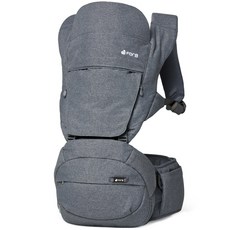 ForB Hypnos Fit坐墊式揹帶+口水墊&背帶口水墊, Melange Gray