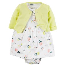 카터스 여아용 꽃원피스 2피스 세트