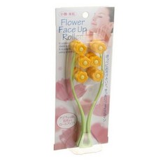 Oye貿易曼藤花臉部提拉臉部滾輪, 黃色的, 1個