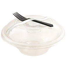 투고팩 샐러드 215 일회용 도시락 세트, 30세트