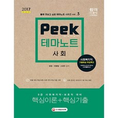 Sidaegosi PEEK窺探社會主題筆記核心理論+核心考古題(2017)