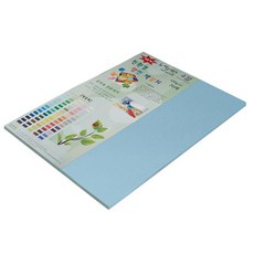 paperculture 環保 New Sea Plain 雙面色紙 No15 天藍色 4開, 30個