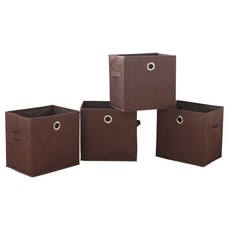 KAZT 多功能太空箱, 棕色的, 4個
