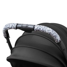 마니또 클린그립 유모차 핸들커버 리안 캐리 전용, 호피블랙, 1개