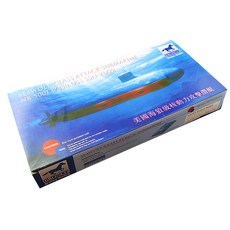 BRONCO 1:350美國Seawolf級攻擊潛艇塑膠模型, 1個
