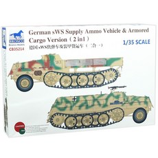 2合1裝甲運輸車補給車塑膠模型, 1個