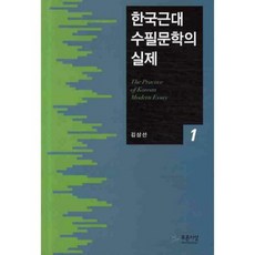 韓國近代隨筆文學的實際 1, 金相善 著, 青色思想