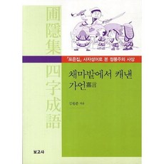 채마밭에서 캐낸 가언:포은집 사자성어로 본 정몽주의 사상, 보고사, 없음null