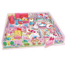 헬로키티 집꾸미기 완구, 혼합 색상, 1개