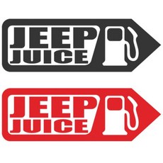 그리븐 Jeep 자동차 주유구 데칼스티커 50015, 다크그레이, 1개