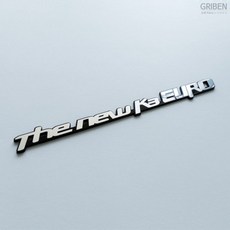 그리븐 기아 K3 메탈 크롬 엠블럼 70131 70131