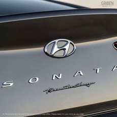 GRIBEN 字母改裝徽章 30247, New Rise Sonata, 單一顏色