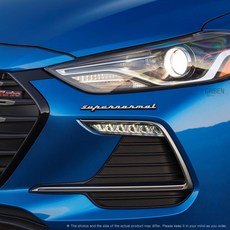 GRIBEN 汽車改裝 30213 車用徽章, 現代 Avante AD, 單一顏色