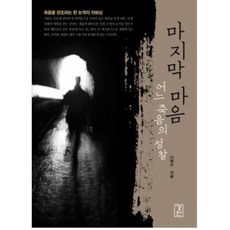 마음(어느 죽음의 성찰), 경천, 나형수 저
