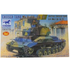 BRONCO BRO3143 1:35 英國軍A10 Mk I/IA/IA CS近距離支援型巡洋坦克3in1坦克塑膠模型, 1個