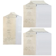 KAZT Smart Basic 衣服防塵套 西裝 30入 + 大衣 5入, 1套