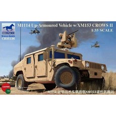 BRONCO BRO3134 1:35 M1114 裝甲戰術車 XM153 CROWS 2 塑膠模型, 1個