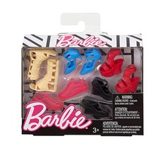 바비 패션 슈즈 인형 액세서리, 랜덤 발송, 1개