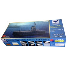 BRONCO BRO3108 1:35 二戰德國海軍XXIII型海岸防禦潛艇塑膠模型, 1個