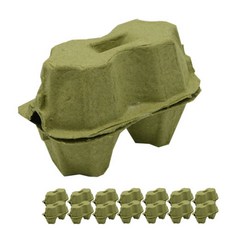 도나앤데코 계란상자 2구 내추럴그린, 1개