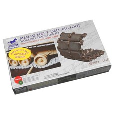 BRO3259BRONCO 1:35 美國陸軍M1A1/A2 T 158LL可變卡特彼勒零件, 1 個