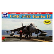 BRO3221BRONCO 1:350 美國海軍陸戰隊 AV8B Harrier II型戰鬥機塑膠模型, 1個