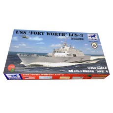 BRO3219BRONCO 1:350 美國LCS 3 Fort Worth近海戰鬥艦塑膠模型, 1個