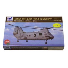 BRO3222BRONCO 1:350 美國海軍陸戰隊CH 46E Sea Knight直升機塑膠模型, 1個